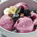 Cottage Cheese Berries Ice Cream
