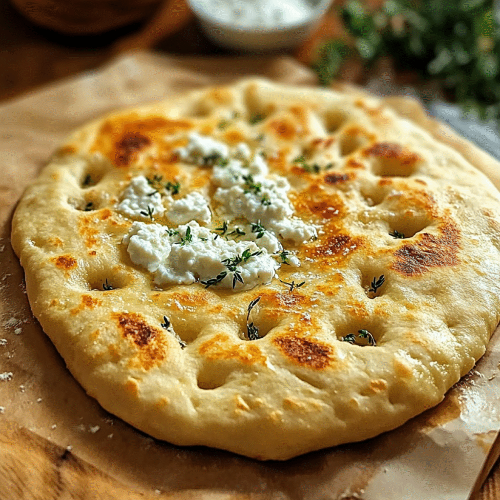 Cottage Cheese Almond Flour Flatbread Recipe